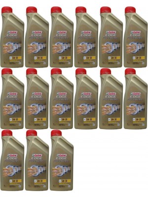 Castrol Edge Professional Titanium A5 5W-30 Motoröl 15x 1l = 15 Liter