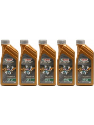 Castrol Edge 10W-60 Supercar Motoröl 5x 1l = 5 Liter