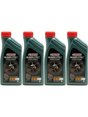 Castrol Magnatec Stop-Start 5W-30 C3 4x 1l = 4 Liter