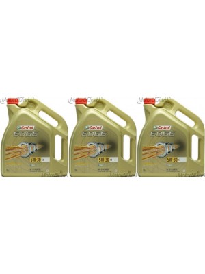Castrol Edge 5W-30 C3 Fluid Titanium (ex. FST) Motoröl 3x 5 = 15 Liter