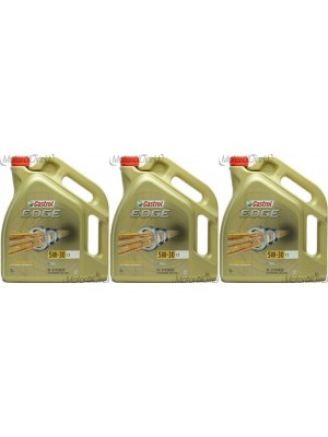 Castrol Edge 5W-30 C3 Fluid Titanium (ex. FST) Motoröl 3x 5 = 15 Liter