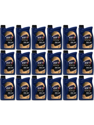 Elf Evolution FULL-TECH LSX 5W-40 Motoröl 18x 1l = 18 Liter
