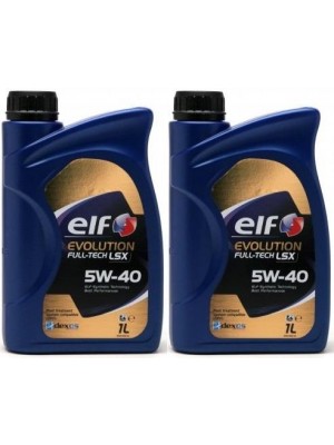 Elf Evolution FULL-TECH LSX 5W-40 Motoröl 2x 1l = 2 Liter