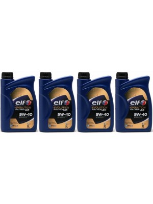 Elf Evolution FULL-TECH LSX 5W-40 Motoröl 4x 1l = 4 Liter