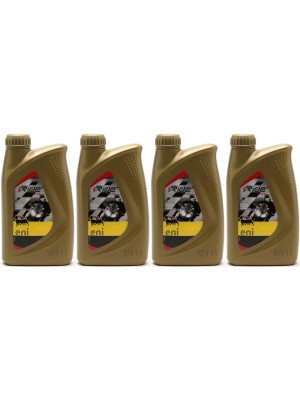 ENI i-Ride racing 2t vollsynthetisches Motorrad Motoröl 4x 1l = 4 Liter