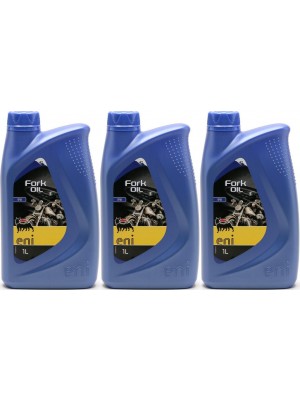 ENI Fork Oil SAE 5W Gabelöl fork oil 3x 1l = 3 Liter