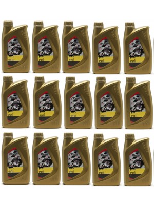 Eni i-Ride Racing 10W-60 synthetisches Motorrad Motoröl 15x 1l = 15 Liter