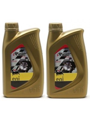 Eni i-Ride Racing 10W-60 synthetisches Motorrad Motoröl 2x 1l = 2 Liter