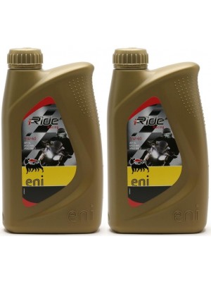 Eni i-Ride Racing 5W-40 synthetisches Motorrad Motoröl 2x 1l = 2 Liter