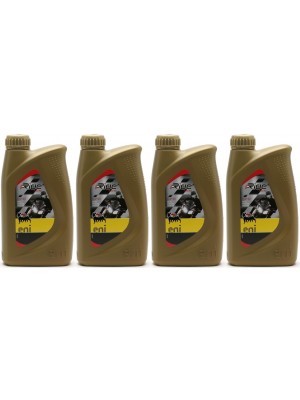 Eni i-Ride Racing 5W-40 synthetisches Motorrad Motoröl 4x 1l = 4 Liter