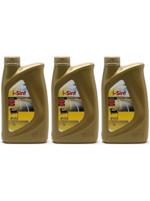 Eni i-Sint 0W-20 Motoröl 3x 1l = 3 Liter