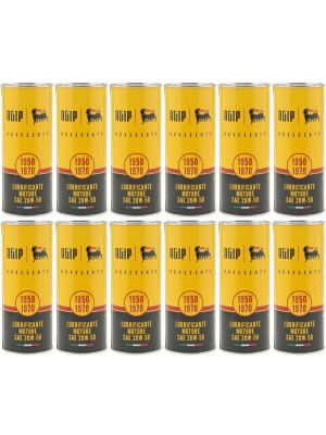 Eni AGIP Novecento 20W-50 (Ex i-Sint classic) 20W-50 Motoröl 12x 1l = 12 Liter