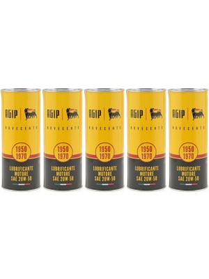 Eni AGIP Novecento 20W-50 (Ex i-Sint classic) 20W-50 Motoröl 5x 1l = 5 Liter