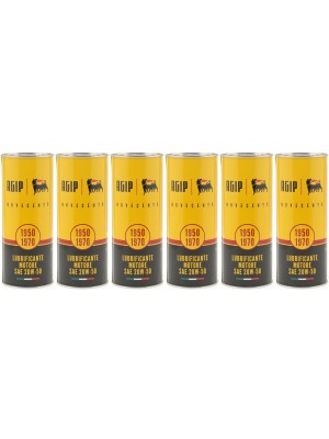 Eni AGIP Novecento 20W-50 (Ex i-Sint classic) 20W-50 Motoröl 6x 1l = 6 Liter