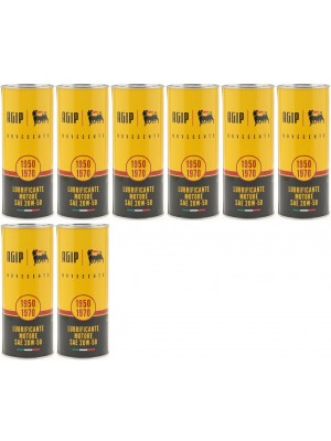 Eni AGIP Novecento 20W-50 (Ex i-Sint classic) 20W-50 Motoröl 8x 1l = 8 Liter