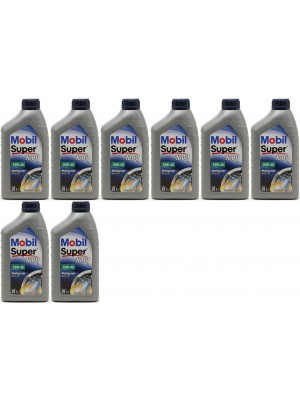 Mobil Super 1000 X1 15W-40 Motoröl 8x 1l = 8 Liter