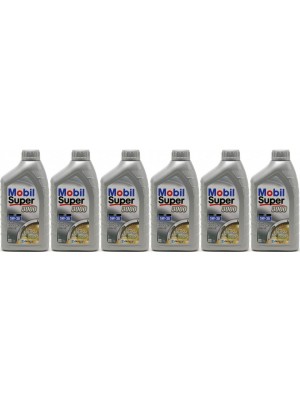 Mobil Super 3000 XE 5W-30 Motoröl 6x 1l = 6 Liter