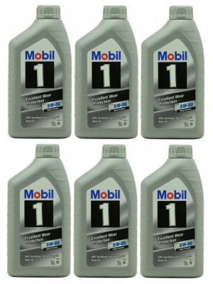 Mobil 1 FS X1 5W-50 Motoröl ( ehem. PEAK LIFE ) 6x 1l = 6 Liter