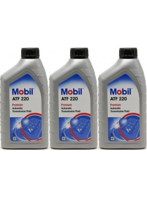 Mobil 1 ATF 220 Automatiköl Getriebeöl 3x 1l = 3 Liter