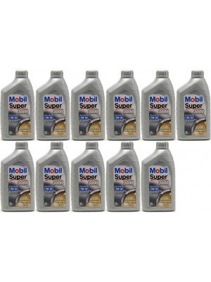 Mobil Super 3000 X1 Formula FE 5W-30 Motoröl 11x 1l = 11 Liter