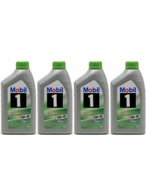 Mobil 1 ESP x3 0W-40 Motoröl 4x 1l = 4 Liter