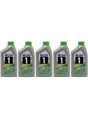 Mobil 1 ESP x3 0W-40 Motoröl 5x 1l = 5 Liter