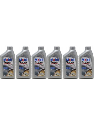 Mobil Super 3000 Formula P 5W-30 Motoröl 6x 1l = 6 Liter