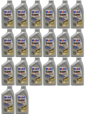 Mobil Super 3000 Formula V Longlife 5W-30 Motoröl 20x 1l = 20 Liter