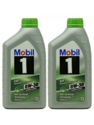 Mobil 1 ESP 0W-30 (504.00/ 507.00) Motoröl 2x 1l = 2 Liter