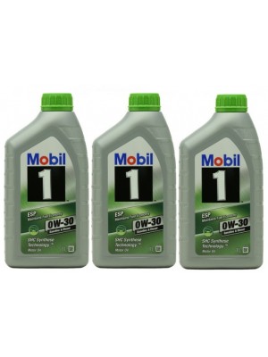 Mobil 1 ESP 0W-30 (504.00/ 507.00) Motoröl 3x 1l = 3 Liter