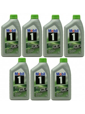 Mobil 1 ESP 0W-30 (504.00/ 507.00) Motoröl 7x 1l = 7 Liter