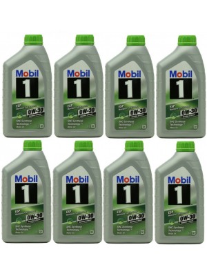 Mobil 1 ESP 0W-30 (504.00/ 507.00) Motoröl 8x 1l = 8 Liter