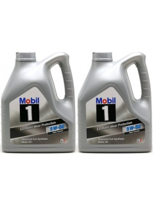 Mobil 1 FS X1 5W-50 Motoröl ( ehem. PEAK LIFE ) 2x 4l = 8 Liter