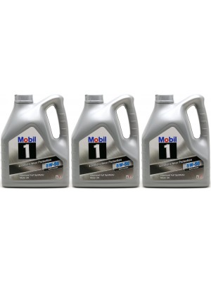 Mobil 1 FS X1 5W-50 Motoröl ( ehem. PEAK LIFE ) 3x 4l = 12 Liter