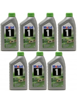 Mobil 1 ESP X2 0W-20 Motoröl 7x 1l = 7 Liter