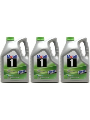 Mobil 1 ESP 5W-30 Motoröl 3x 5 = 15 Liter