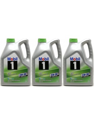 Mobil 1 ESP 5W-30 Motoröl 3x 5 = 15 Liter