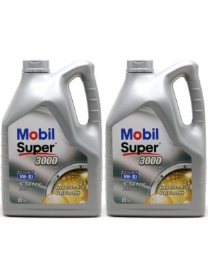 Mobil Super 3000 X1 Formula FE 5W-30 Motoröl 2x 5 = 10 Liter