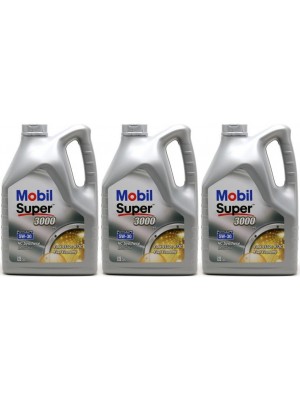 Mobil Super 3000 X1 Formula FE 5W-30 Motoröl 3x 5 = 15 Liter