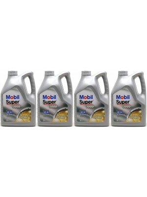 Mobil Super 3000 X1 Formula FE 5W-30 Motoröl 4x 5 = 20 Liter