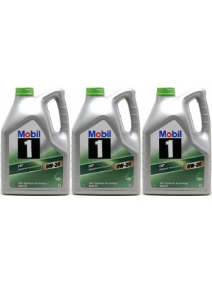 Mobil 1 ESP X2 0W-20 Motoröl 3x 5 = 15 Liter