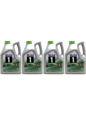 Mobil 1 ESP X2 0W-20 Motoröl 4x 5 = 20 Liter