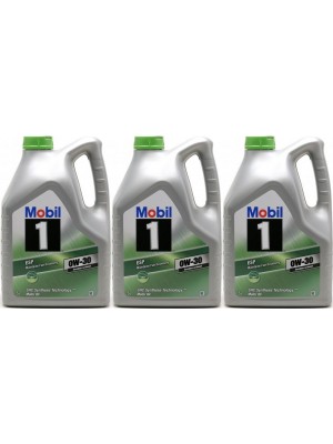 Mobil 1 ESP 0W-30 (504.00/ 507.00) Motoröl 3x 5 = 15 Liter