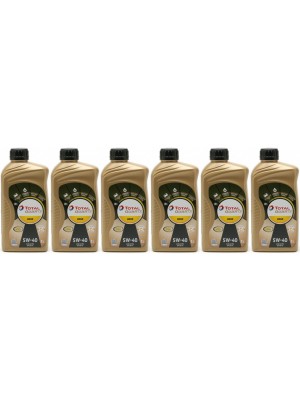 Total Quartz 9000 5W-40 Motoröl 6x 1l = 6 Liter
