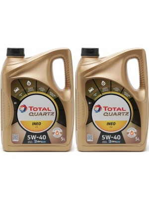 Total Quartz Ineo C3 5W-40 Motoröl 2x 5 = 10 Liter