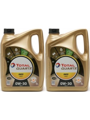 Total Quartz INEO First 0W-30 Motoröl 2x 5 = 10 Liter