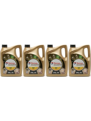 Total Quartz INEO First 0W-30 Motoröl 4x 5 = 20 Liter