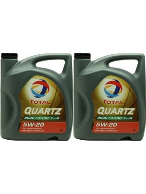 Total Quartz INEO EcoB 5W-20 Motoröl 2x 5 = 10 Liter