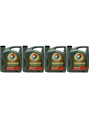 Total Quartz INEO EcoB 5W-20 Motoröl 4x 5 = 20 Liter