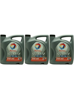 Total Quartz Ineo FDE 0W-30 Motoröl 3x 5 = 15 Liter